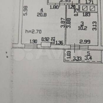 Продается 1-комнатная квартира, 40,1 м²