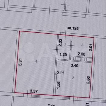 Продается 1-комнатная квартира, 34,9 м²