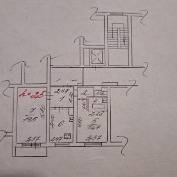 Продается 2-х комнатная квартира, 52 м²