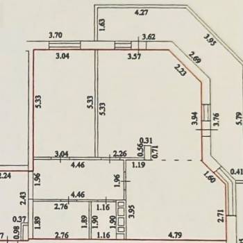 Продается 2-х комнатная квартира, 103,8 м²