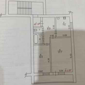 Продается 2-х комнатная квартира, 48,4 м²
