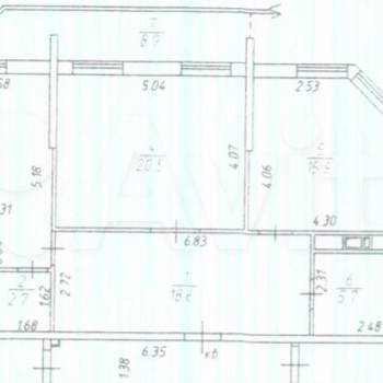 Продается 2-х комнатная квартира, 81,9 м²