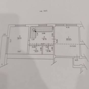 Продается 3-х комнатная квартира, 123 м²