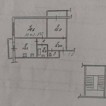 Продается 2-х комнатная квартира, 63,13 м²