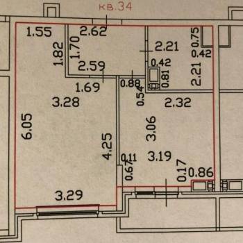 Продается 1-комнатная квартира, 40 м²