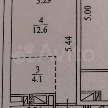Продается 1-комнатная квартира, 27,8 м²