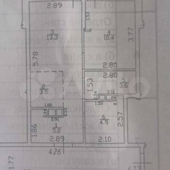 Продается 2-х комнатная квартира, 40,7 м²