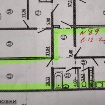 Продается 2-х комнатная квартира, 63,4 м²