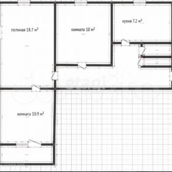 Продается 3-х комнатная квартира, 56 м²