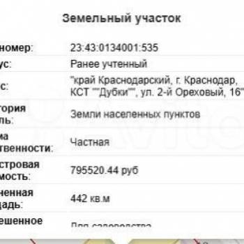 Продается Участок, 440 м²