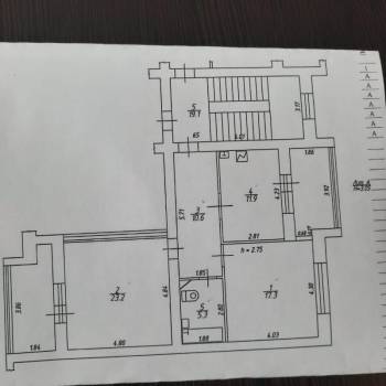Продается 2-х комнатная квартира, 75 м²