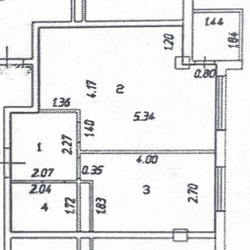Сдается 1-комнатная квартира, 38,4 м²