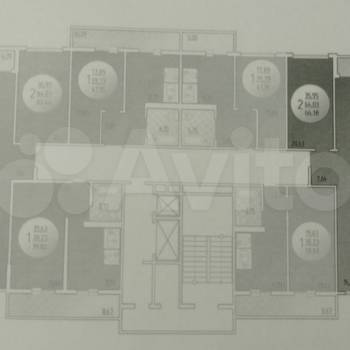 Продается 2-х комнатная квартира, 64 м²