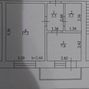 Продается 1-комнатная квартира, 31,6 м²