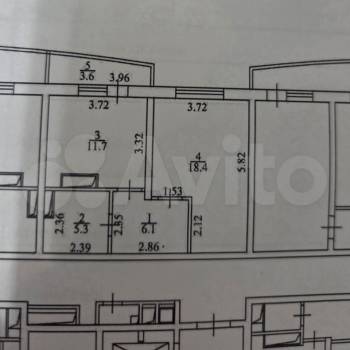 Продается 1-комнатная квартира, 41,5 м²