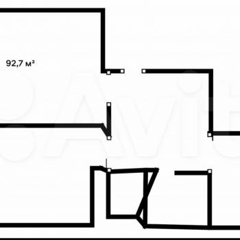 Продается 2-х комнатная квартира, 91,1 м²