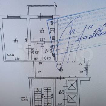 Продается 1-комнатная квартира, 38,5 м²