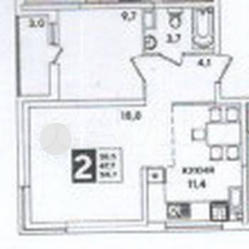 Продается 2-х комнатная квартира, 48 м²