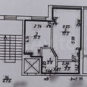 Продается 1-комнатная квартира, 35 м²
