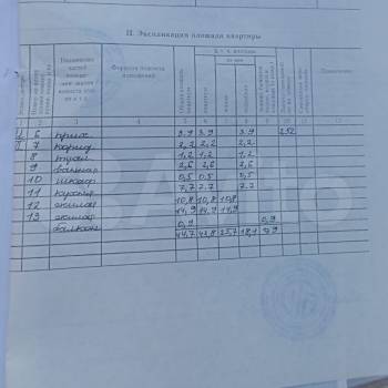 Продается 2-х комнатная квартира, 44 м²