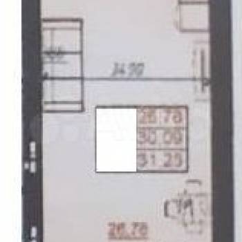 Продается 1-комнатная квартира, 30 м²