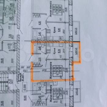 Продается 1-комнатная квартира, 32,2 м²