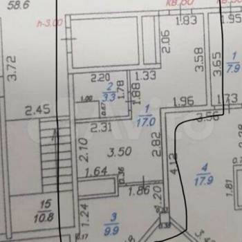 Продается 1-комнатная квартира, 30 м²
