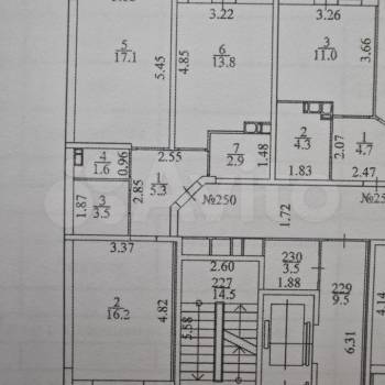 Продается 2-х комнатная квартира, 60,4 м²