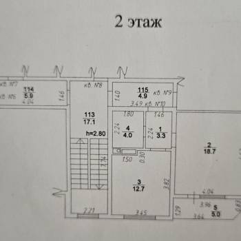 Продается 1-комнатная квартира, 38,7 м²