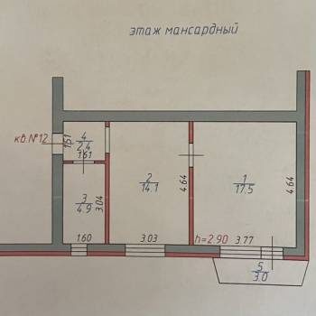 Продается 1-комнатная квартира, 38,9 м²
