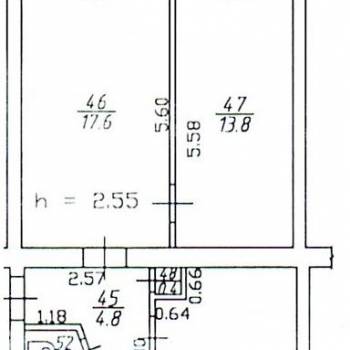 Продается 3-х комнатная квартира, 61,5 м²