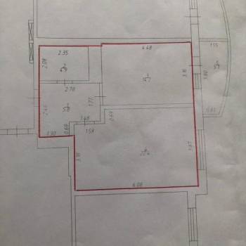 Продается 1-комнатная квартира, 52,5 м²