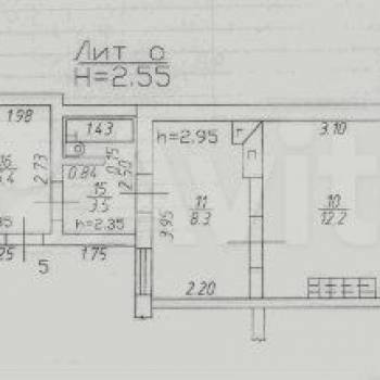 Продается 2-х комнатная квартира, 29,4 м²