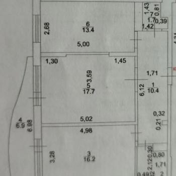 Продается 2-х комнатная квартира, 70 м²