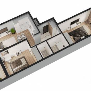 Продается 2-х комнатная квартира, 64,7 м²