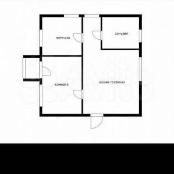 Продается 2-х комнатная квартира, 52 м²