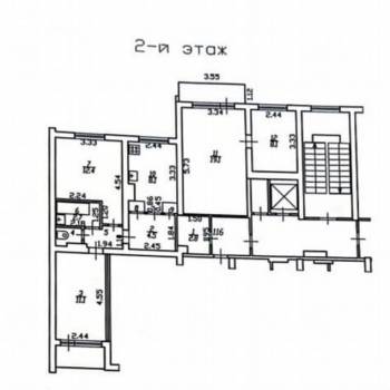 Продается Многокомнатная квартира, 72 м²