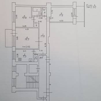 Продается 3-х комнатная квартира, 63,3 м²