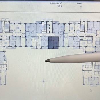 Продается 1-комнатная квартира, 36,8 м²