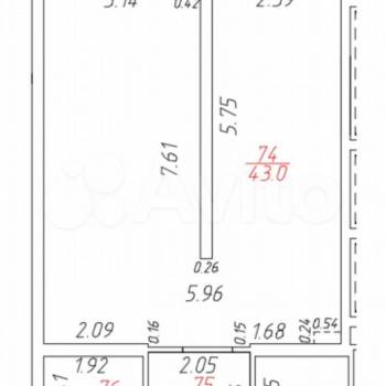Сдается Нежилое помещение, 50 м²