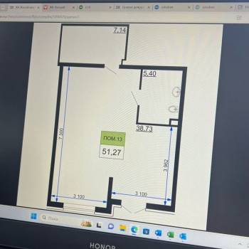 Продается Нежилое помещение, 51,2 м²