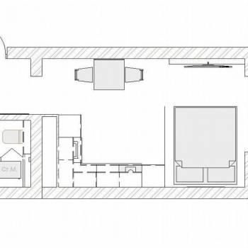 Продается 1-комнатная квартира, 23 м²