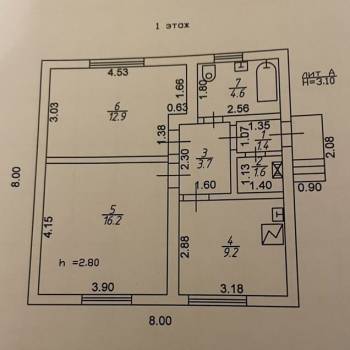 Продается Дом, 54 м²