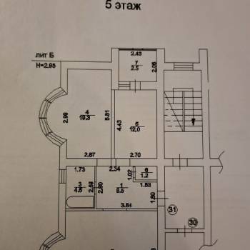 Продается 2-х комнатная квартира, 82 м²