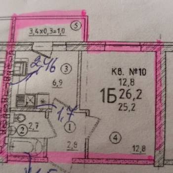 Сдается 1-комнатная квартира, 27 м²