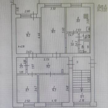 Продается Многокомнатная квартира, 87,1 м²