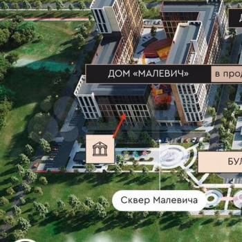 Продается 2-х комнатная квартира, 58,8 м²