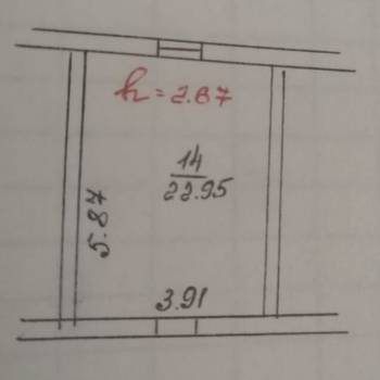 Продается Нежилое помещение, 23 м²