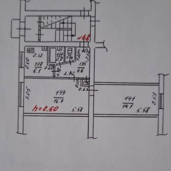 Продается 2-х комнатная квартира, 44,8 м²