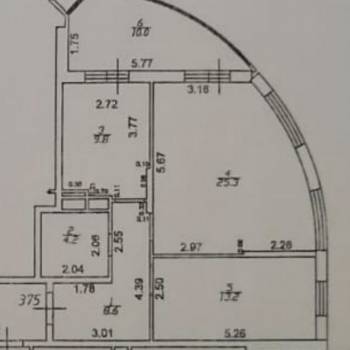 Продается 2-х комнатная квартира, 61,1 м²